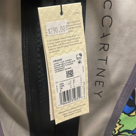 ADIDAS by Stella McCartney MULTICOLOUR One-piece swimsuit - Picture 7 of 8